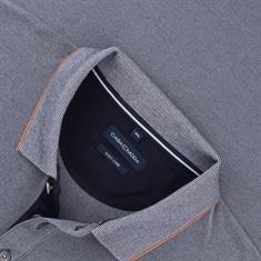 CASAMODA Poloshirt grau-meliert