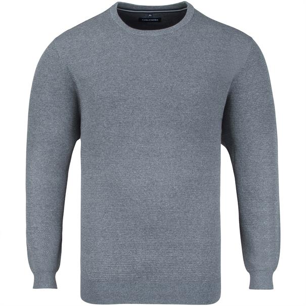 CASAMODA Pullover grau-meliert