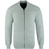 CASAMODA Strickjacke grün-meliert