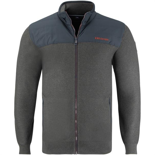 CASAMODA Sweatjacke anthrazit