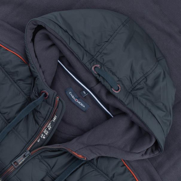 CASAMODA Sweatjacke dunkelblau