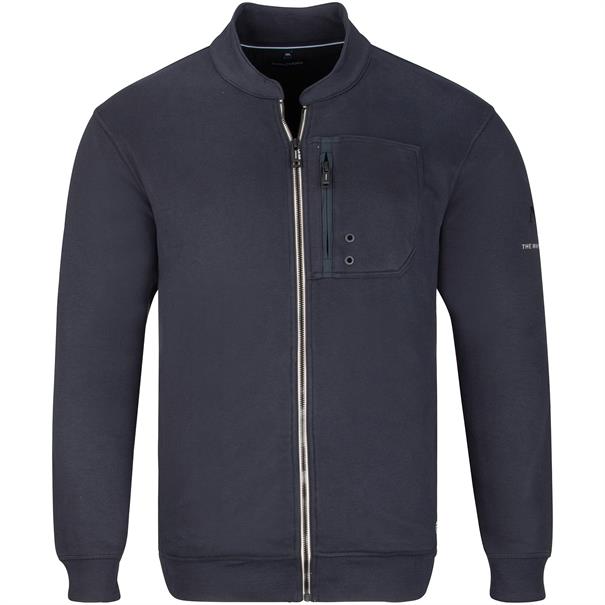 CASAMODA Sweatjacke dunkelblau