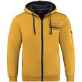 CASAMODA Sweatjacke gelb