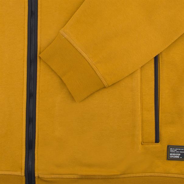 CASAMODA Sweatjacke gelb