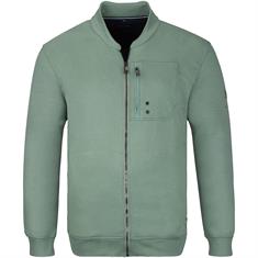 CASAMODA Sweatjacke grün