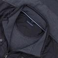 CASAMODA Sweatjacke mit Besatz blau