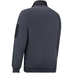 CASAMODA Sweatjacke mit Besatz blau
