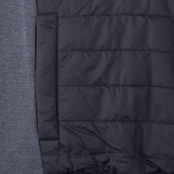 CASAMODA Sweatjacke mit Besatz blau
