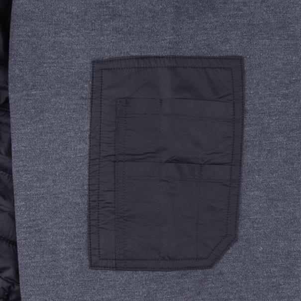 CASAMODA Sweatjacke mit Besatz blau