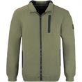 CASAMODA Sweatjacke oliv