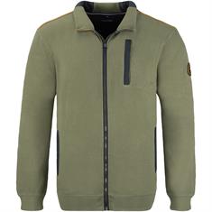 CASAMODA Sweatjacke oliv