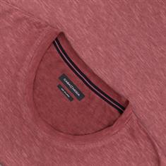 CASAMODA T-Shirt bordeaux-meliert