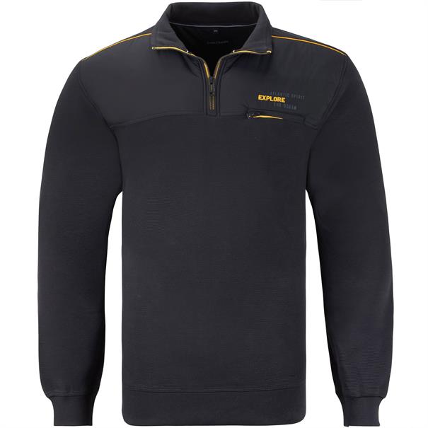 CASAMODA Troyer-Sweatshirt anthrazit