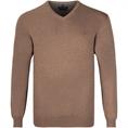 CASAMODA V-Pullover braun