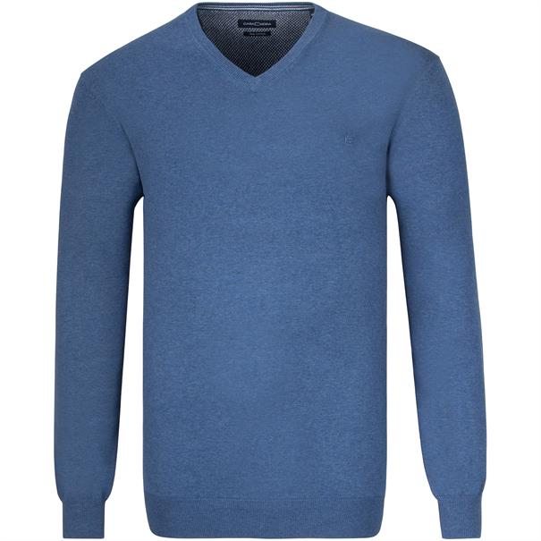 CASAMODA V-Pullover hellblau