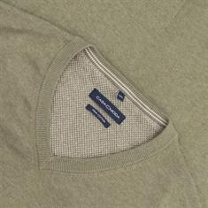 CASAMODA V-Pullover hellgrün