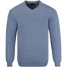 CASAMODA V-Pullover jeansblau