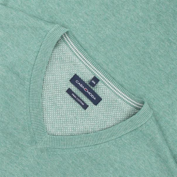 CASAMODA V-Pullover mint