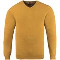 CASAMODA V-Pullover ocker