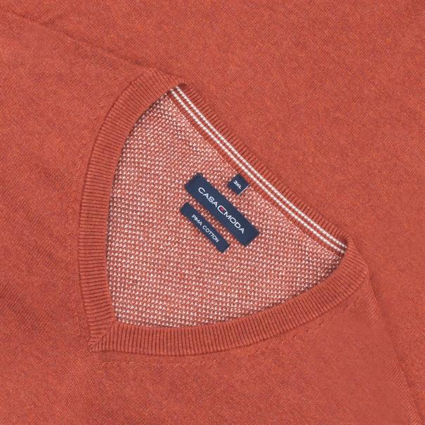 CASAMODA V-Pullover rost