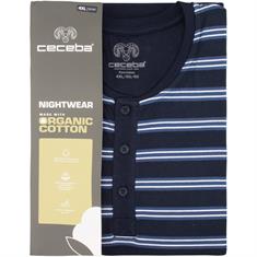 CECEBA langarm Schlafanzug marine