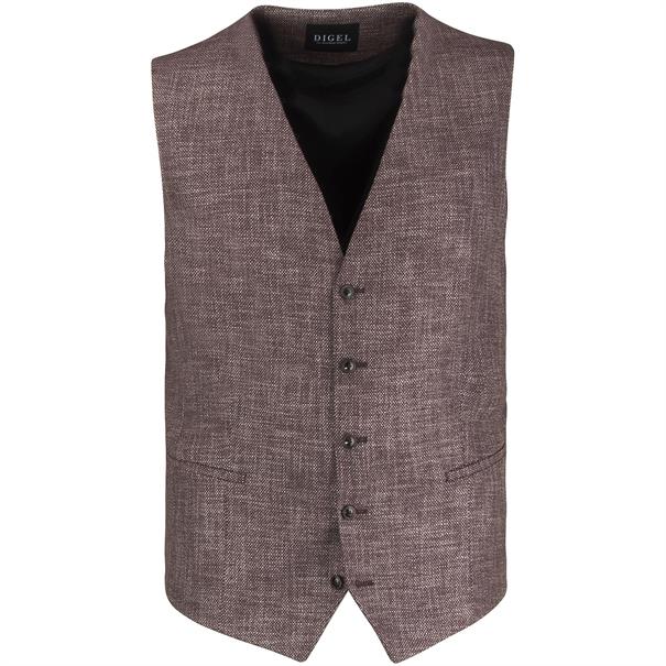 DIGEL Sakko-Weste bordeaux