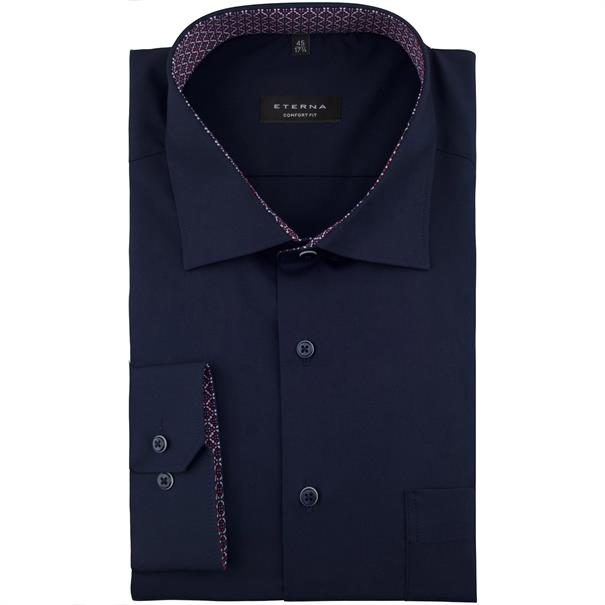 ETERNA Cityhemd - EXTRA lang marine