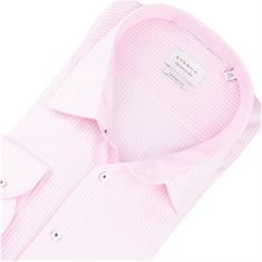 ETERNA gestreiftes Cityhemd rose