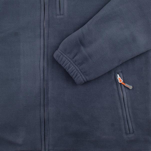 FIRST B Fleecejacke grau