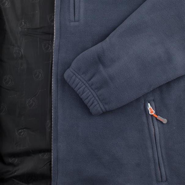 FIRST B Fleecejacke grau
