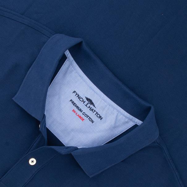 FYNCH HATTON Poloshirt dunkelblau