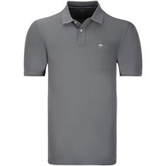 FYNCH HATTON Poloshirt - EXTRA lang grau