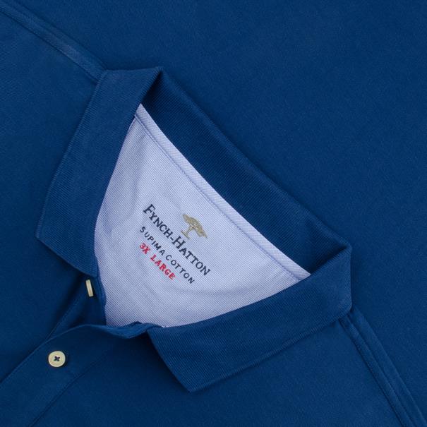 FYNCH HATTON Poloshirt royal-blau