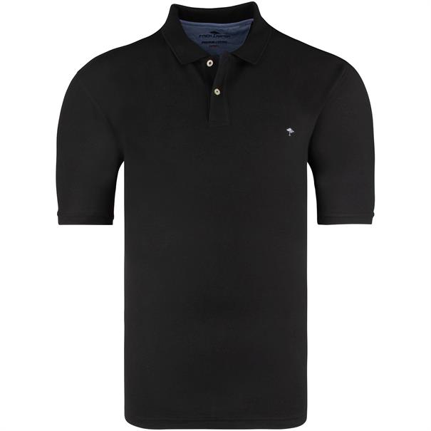 FYNCH HATTON Poloshirt schwarz