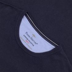 FYNCH HATTON Pullover - EXTRA lang marine