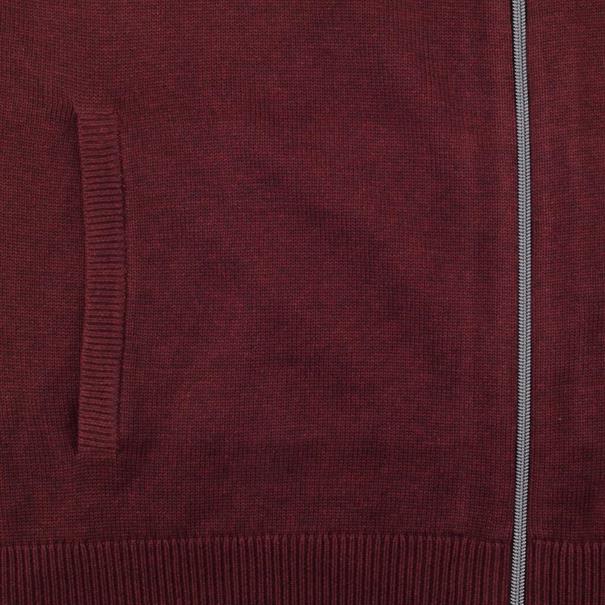 FYNCH HATTON Strickjacke 3+4 XL bordeaux