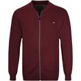 FYNCH HATTON Strickjacke 5+6 XL bordeaux
