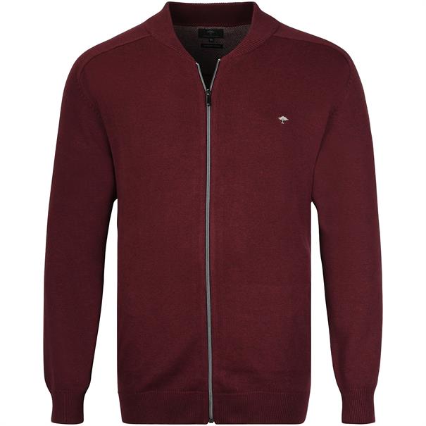 FYNCH HATTON Strickjacke 5+6 XL bordeaux