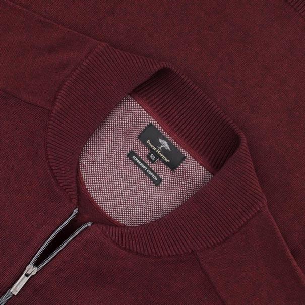 FYNCH HATTON Strickjacke 5+6 XL bordeaux