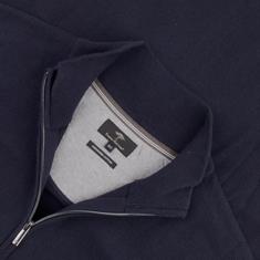 FYNCH HATTON Strickjacke - EXTRA lang marine