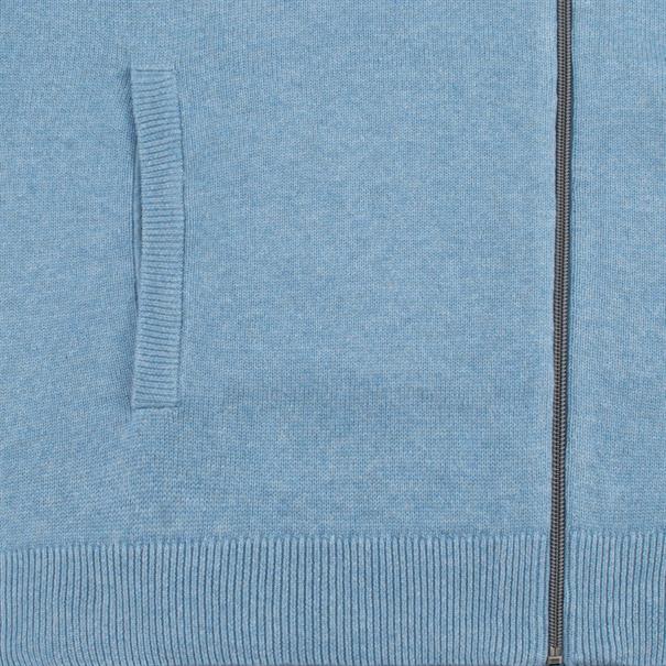 FYNCH HATTON Strickjacke hellblau