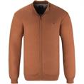 FYNCH HATTON Strickjacke hellbraun