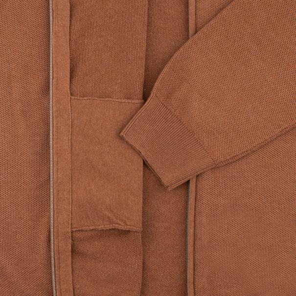FYNCH HATTON Strickjacke hellbraun