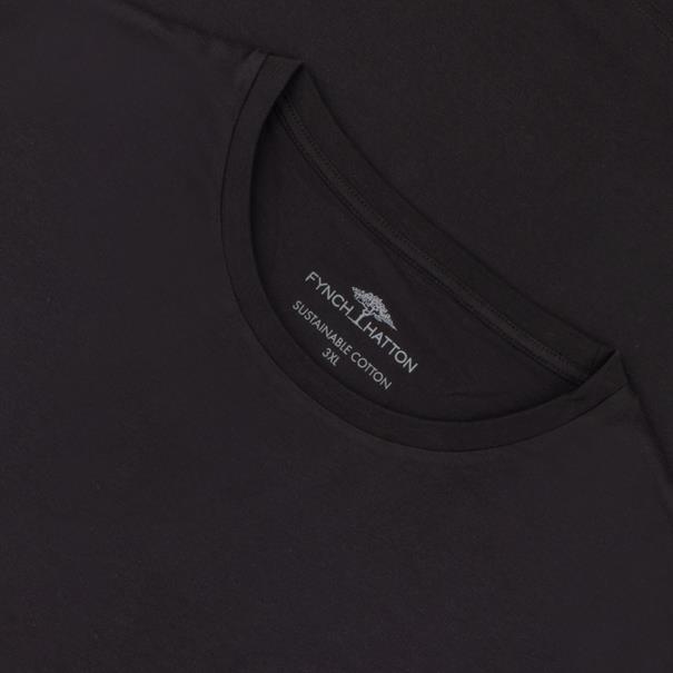 FYNCH HATTON T-Shirt schwarz