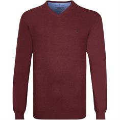 FYNCH HATTON V-Pullover bordeaux