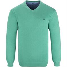 FYNCH HATTON V-Pullover grün
