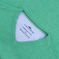 FYNCH HATTON V-Pullover grün