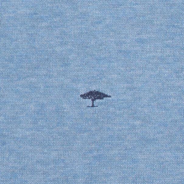 FYNCH HATTON V-Pullover hellblau