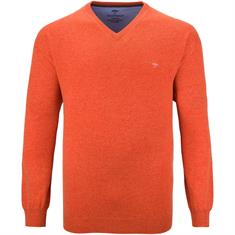 FYNCH-HATTON V-Pullover orange