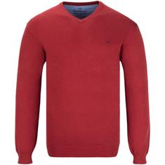 FYNCH HATTON V-Pullover rot